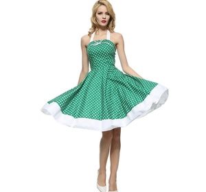 Maggie Tang Women's 1950's Vintage Pin-Up Dress